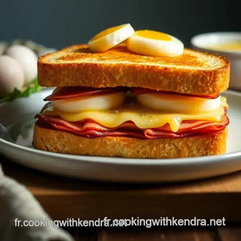 Croque Madame: Le Classique Fran&ccedil;ais Du Petit-D&eacute;jeuner presentation