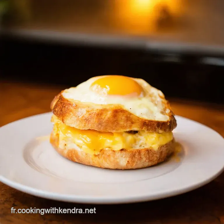 Croque Madame Minute presentation