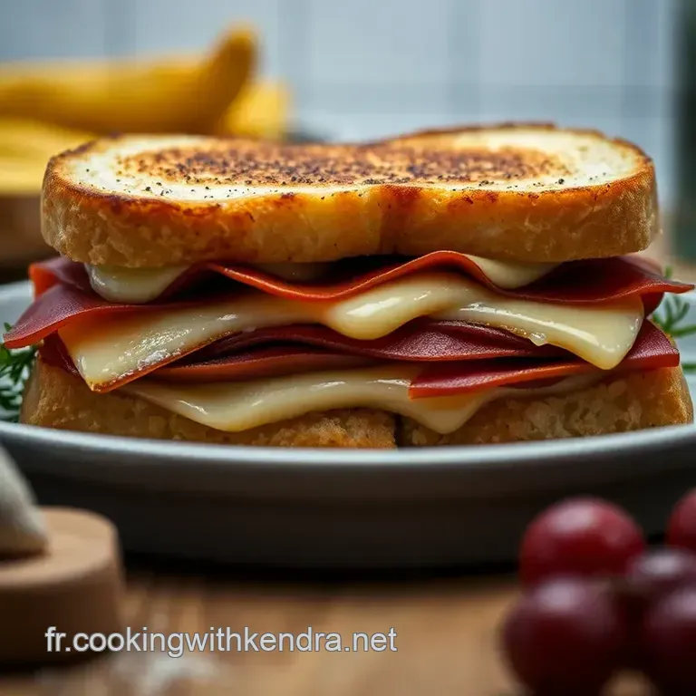 Croque Monsieur Au Four : Le Classique Revisit&eacute;! presentation