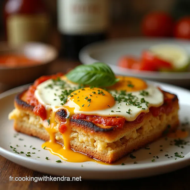 Croque Monsieur Faon Pizza La Recette Incontournable presentation