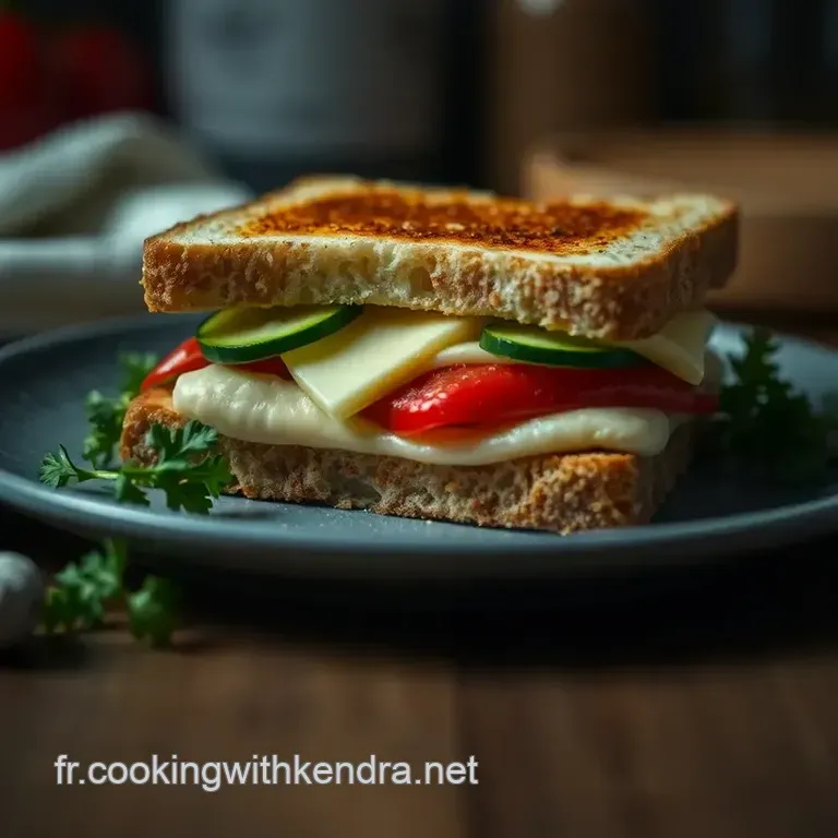 Croque Monsieur V&eacute;g&eacute;tarien : Un D&eacute;lice De La Cuisine Fran&ccedil;aise presentation