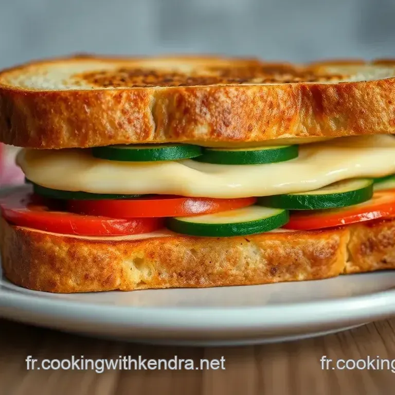 Croque Monsieur V&eacute;g&eacute;tarien : un D&eacute;lice de la Cuisine Fran&ccedil;aise