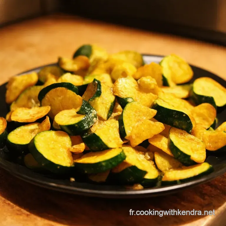 Croustillant De Courgettes Fa&ccedil;on Ap&eacute;ro Chic presentation