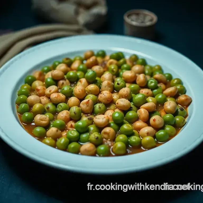 Croustillants de Pois Chiches &Eacute;pic&eacute;s avec Sauce Tahini