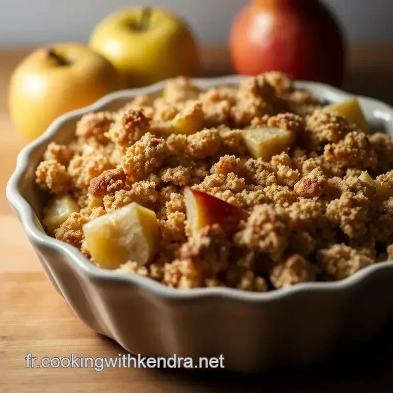Crumble Pomme Poire: Un D&eacute;lice &Agrave; Partager presentation