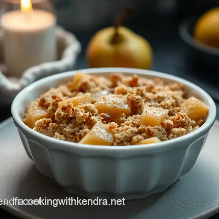 Crumble Pomme Poire: Un D&eacute;lice &agrave; Partager