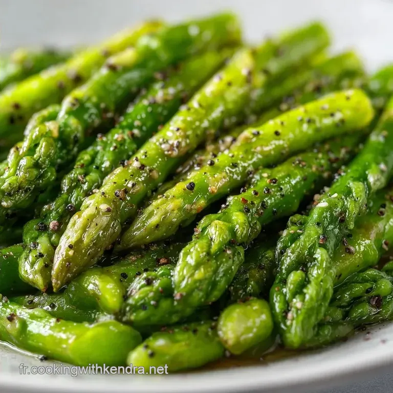 Asperges Vertes Croquantes: Recette de Cuisson
