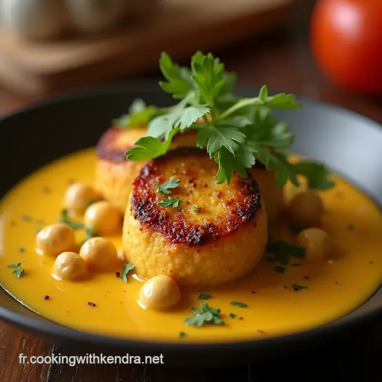 Le Petit Chou Devient Grand Curry Cr&eacute;meux De Choux De Bruxelles Aux Pois Chiches Croquants presentation