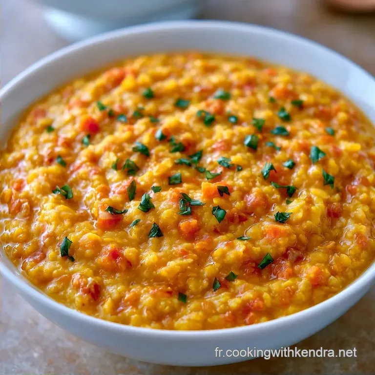 Dahl Lentilles Coco &agrave; l Huile de Coco