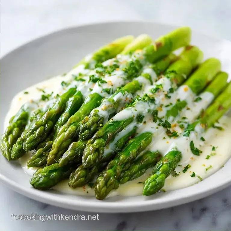 Recette Entr&eacute;e L&eacute;g&egrave;re Asperges: Croquant et Frais