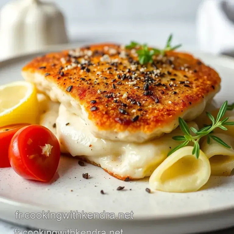 Escalope &Agrave; La Cr&egrave;me Parfaite presentation