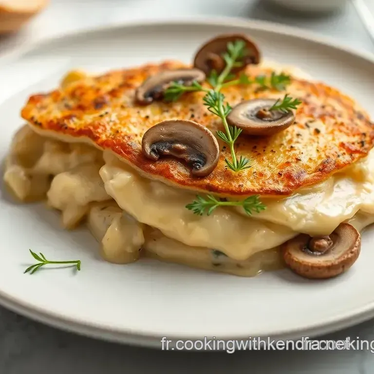 Escalopes de Dinde &agrave; la Cr&egrave;me et aux Champignons