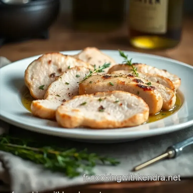 Filet De Poulet Proven&ccedil;al Aux Herbes presentation
