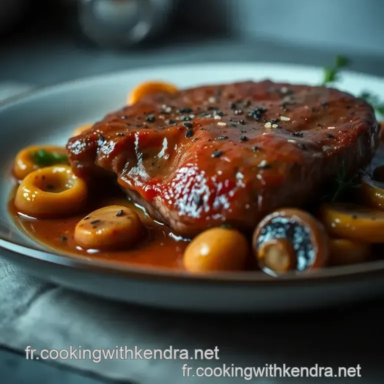 Filet Mignon &Agrave; La Chasseur: Un Gout De Luxe &Agrave; D&eacute;guster &Agrave; La Maison presentation