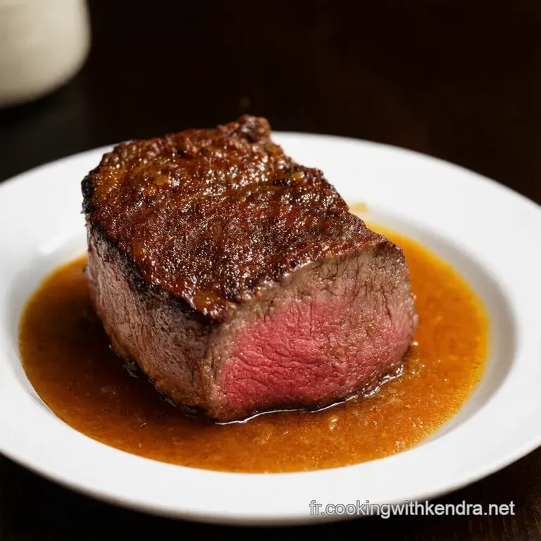 Filet Mignon &agrave; la Fran&ccedil;aise Sauce Miel Moutarde