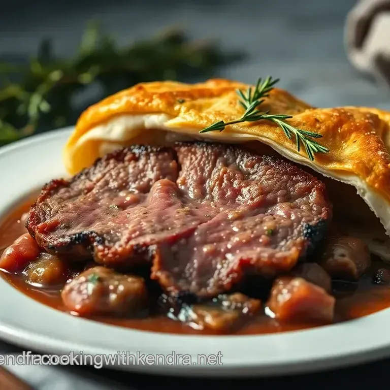 Filet Mignon en Cro&ucirc;te d Herbes et L&eacute;gumes en Cocotte