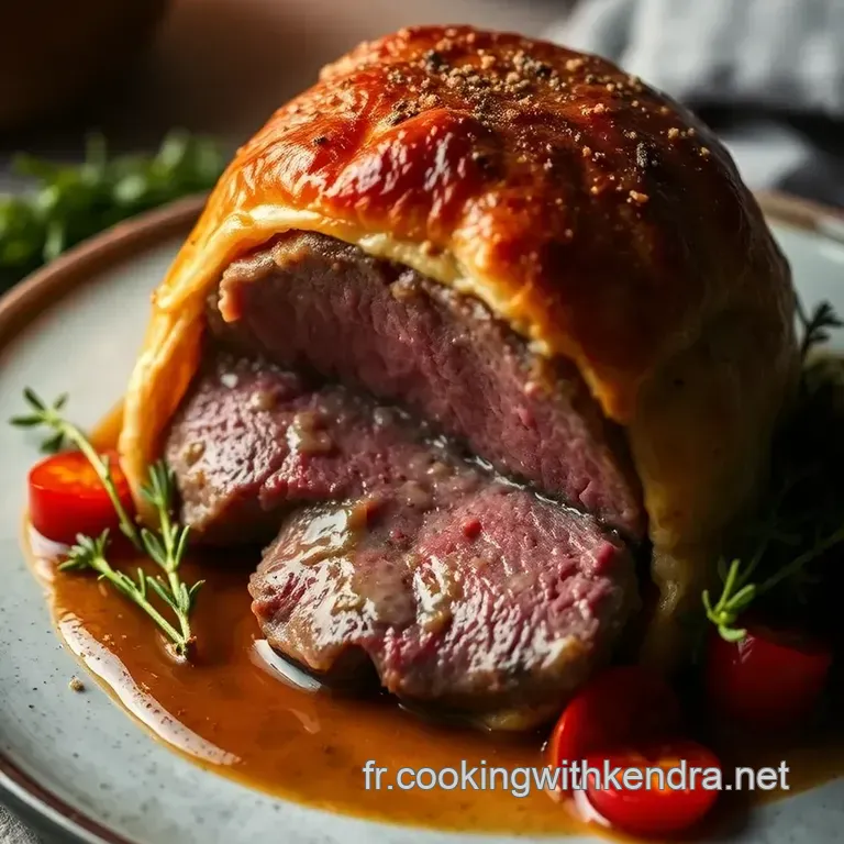 Filet Mignon En Cro&ucirc;te D herbes Fra&icirc;ches Et Sa Cocotte Printani&egrave;re presentation