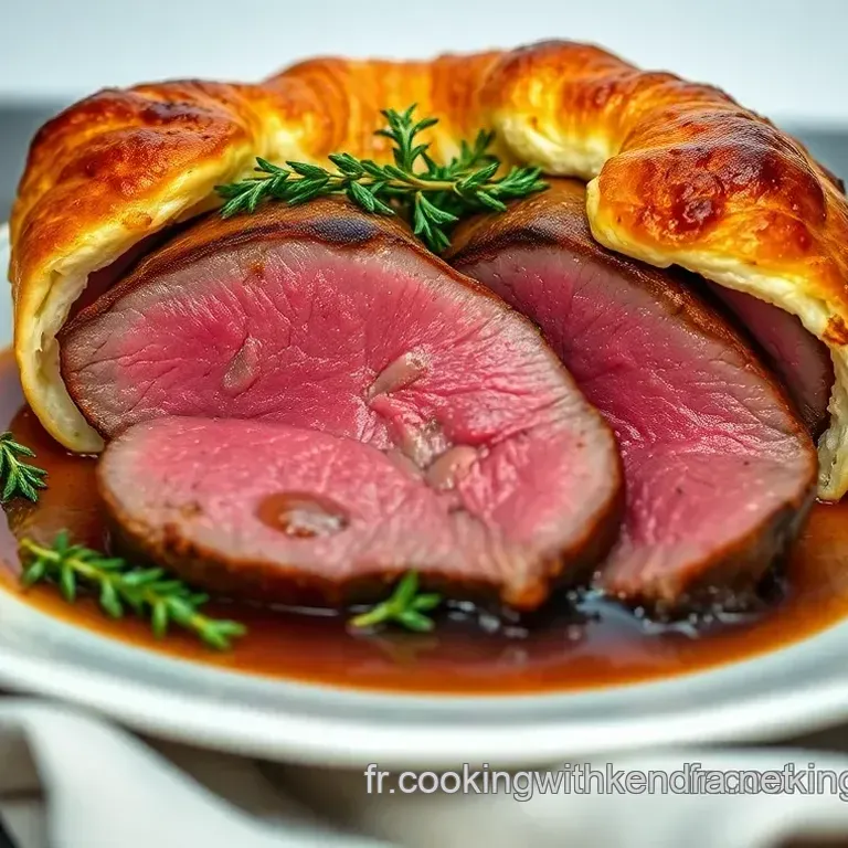 Filet Mignon en Cro&ucirc;te d Herbes Fra&icirc;ches et sa Cocotte Printani&egrave;re