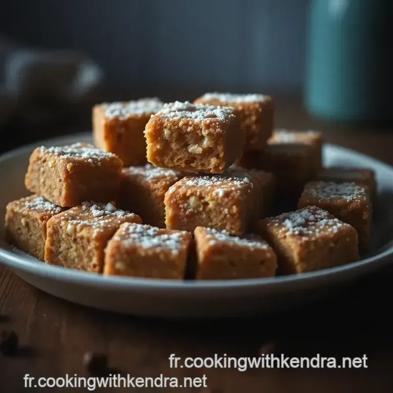 Financiers: Petits Lingots Dor&eacute;s Aux Amandes presentation