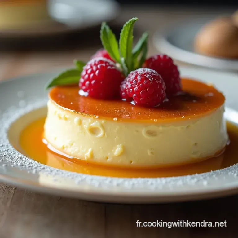 Flan au Mascarpone Cr&eacute;meux et &Eacute;l&eacute;gant