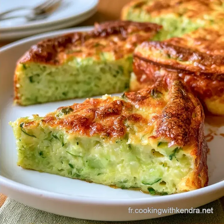 Flan De Courgettes Moelleux Au Four