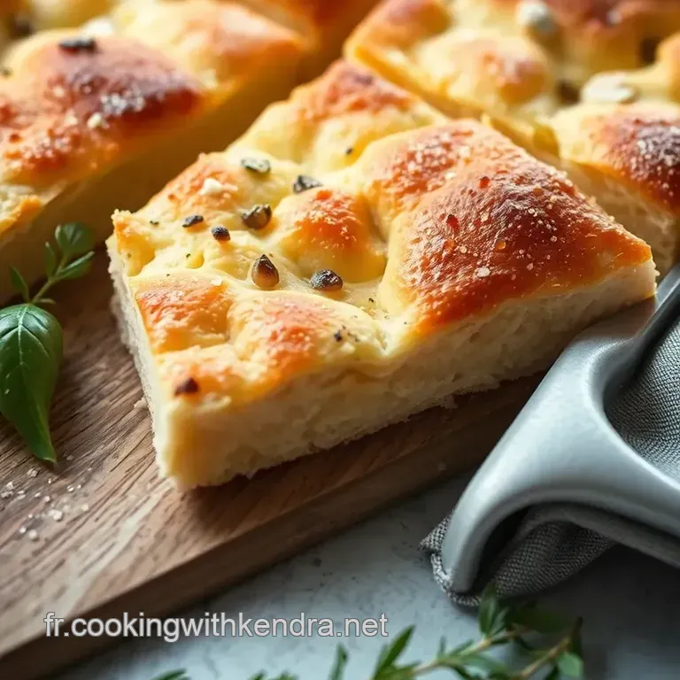 Focaccia Rustique : Un Go&ucirc;t De Soleil Italien presentation