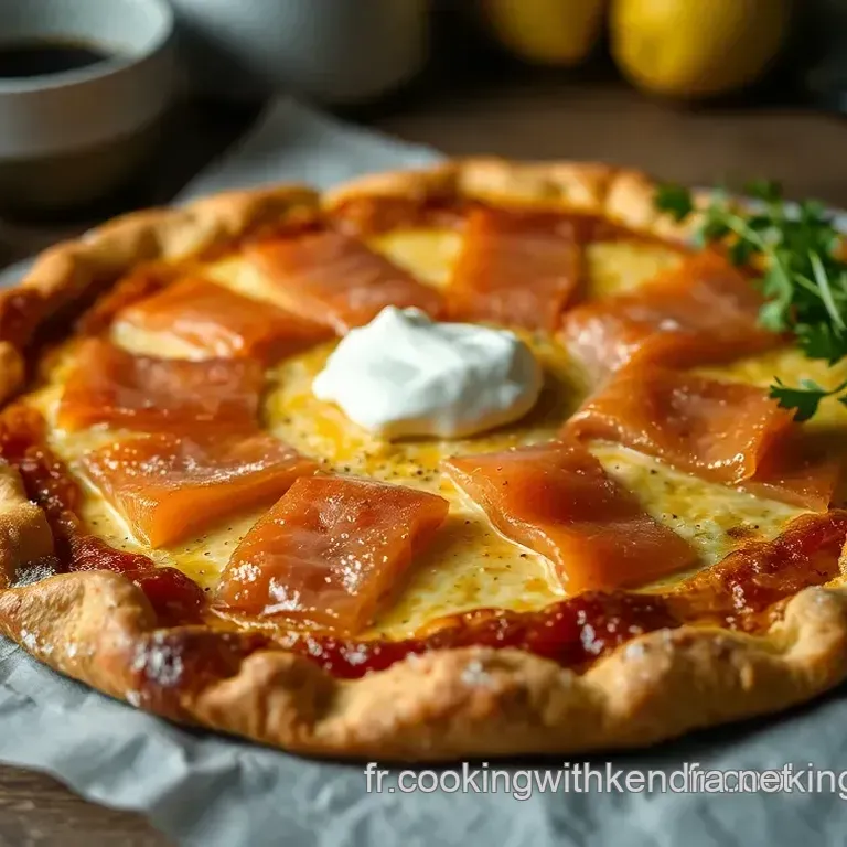 Galette au Saumon Fum&eacute;