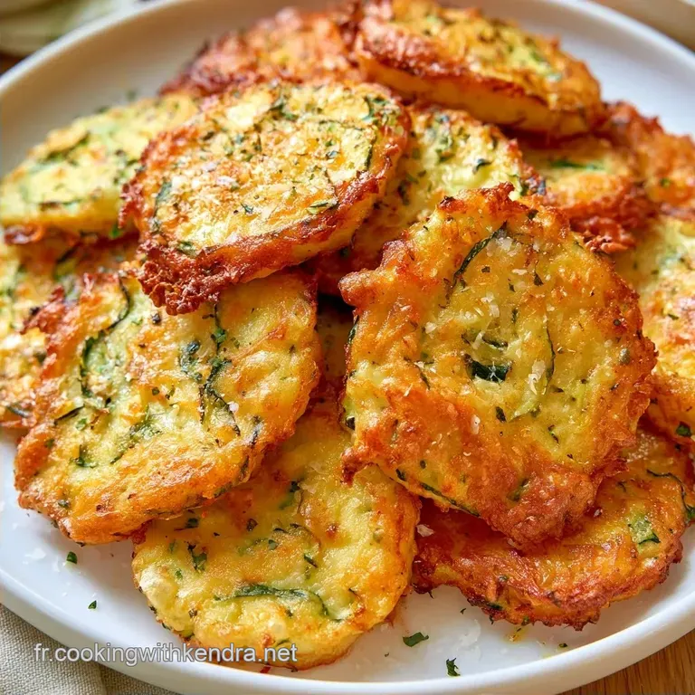 Galettes De Courgettes Au Parmesan
