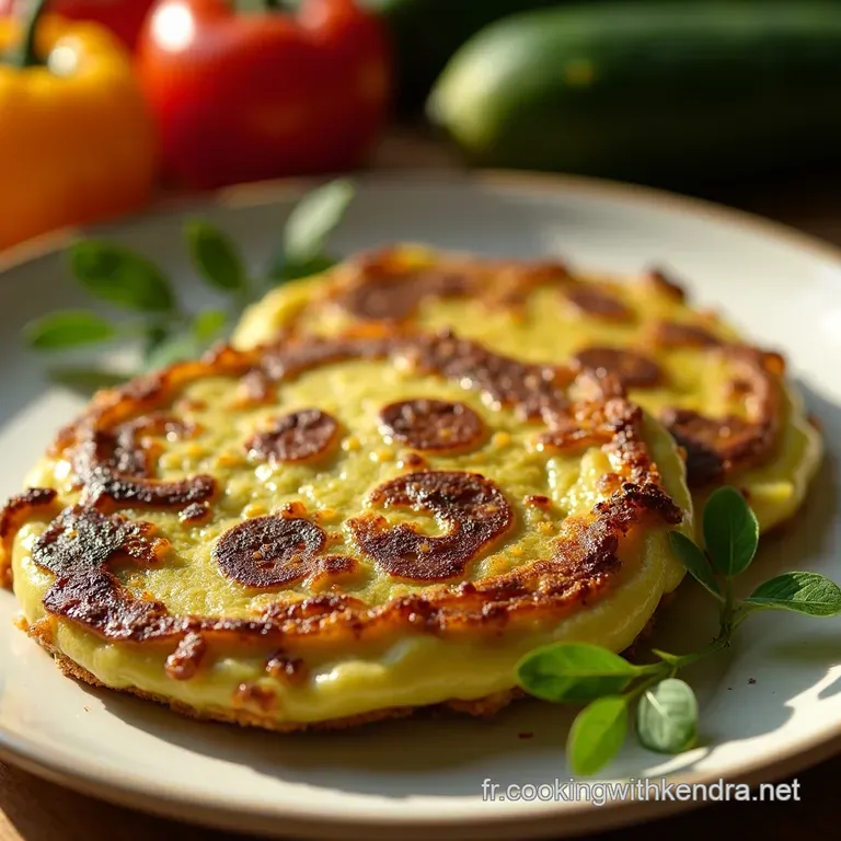 Galettes De Courgettes Magiques Un Go&ucirc;t De Soleil presentation