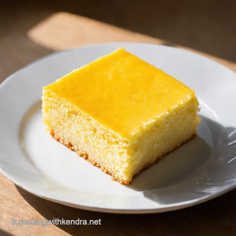 G&acirc;teau au Yaourt Citronn&eacute; Le Go&ucirc;ter Parfait