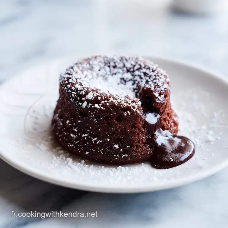 A slice of moist chocolate cake, adorned with powdered sugar, resting on a plate with a fork, ready for the first decadent...