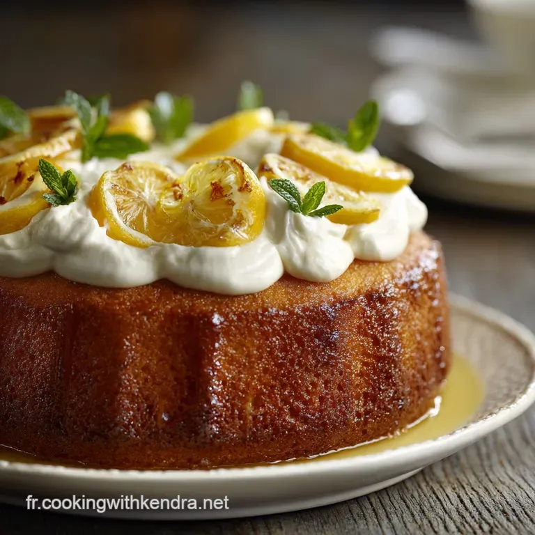 G&acirc;teau au Citron &agrave; la Cr&egrave;me Fra&icirc;che Le cake au citron ultra moelleux