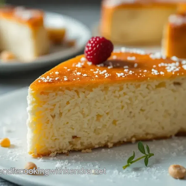 G&acirc;teau de Riz Doux comme un Souvenir d Enfance