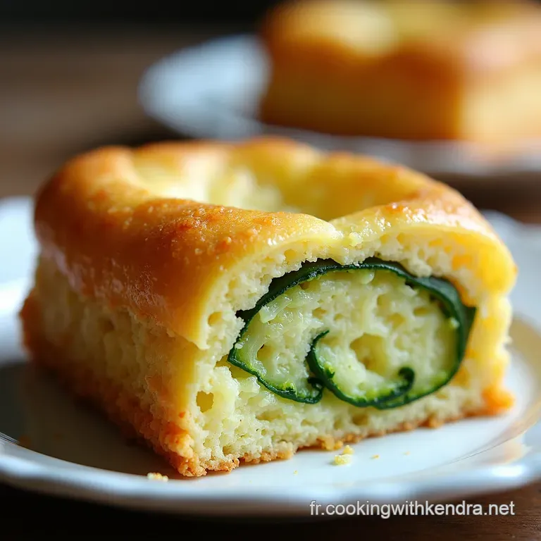 G&acirc;teau Invisible aux Courgettes et Parmesan La Magie V&eacute;g&eacute;tale