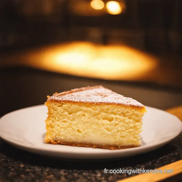 G&acirc;teau Nuage Aux Yaourts presentation