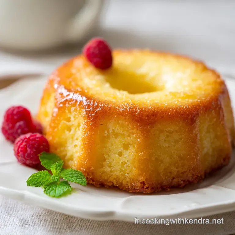 Easy Vanilla Yogurt Cake
