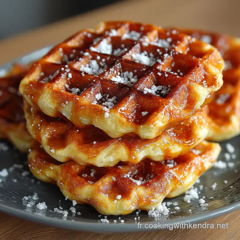 Les Gaufres Belges au Babeurre Le Secret dun Croustillant Inoubliable