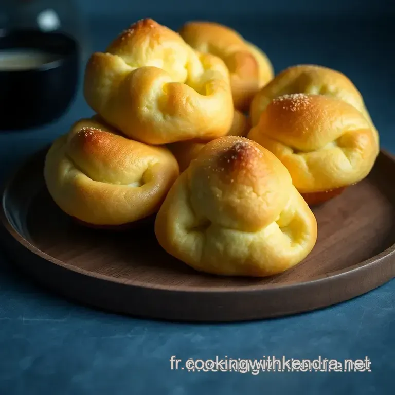 Goug&egrave;res : Petits Choux Savoureux Au Fromage presentation