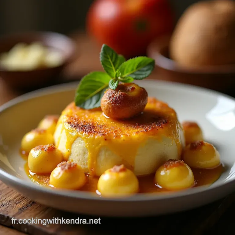Le Gratin De Choux De Bruxelles Express Et Fondant Au Comt&eacute; presentation