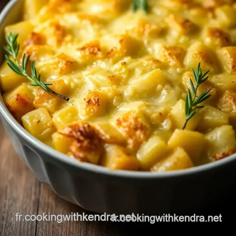 Gratin Chou-Fleur Pomme De Terre Revisit&eacute; Avec Amour presentation