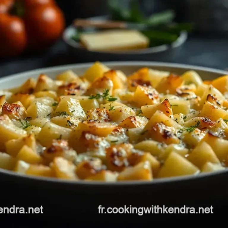 Gratin Chou-Fleur Pomme de Terre Revisit&eacute; avec Amour