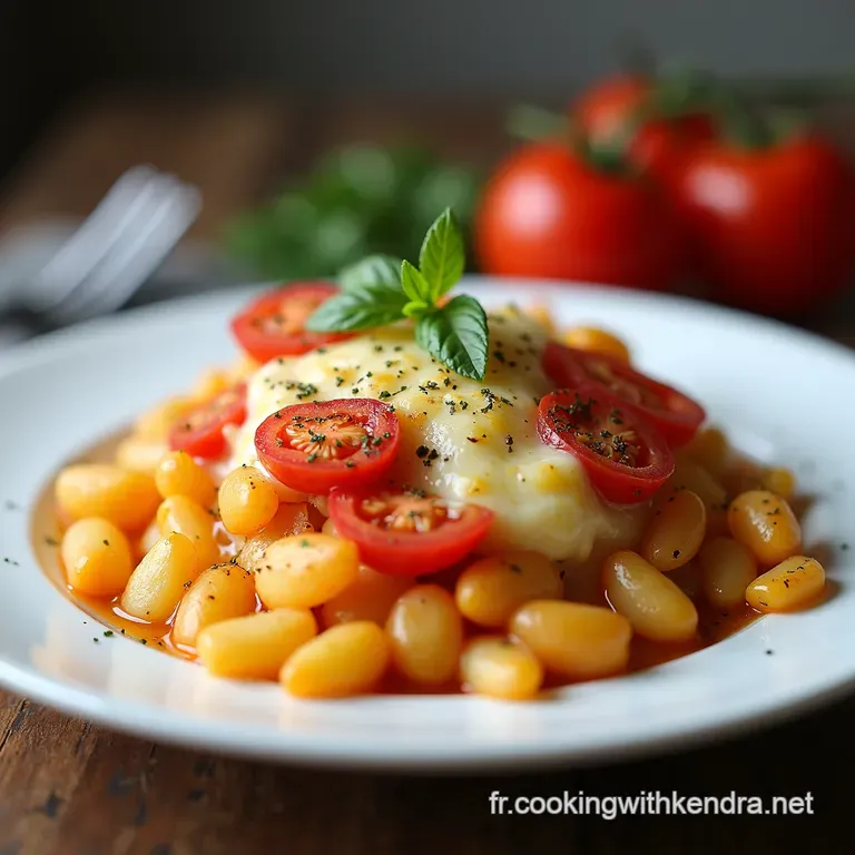 Gratin Dauphinois Revisit&eacute; Pommes de Terre Tomates et Mozzarella
