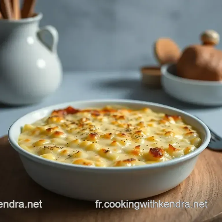 Gratin de Chou-Fleur Cr&eacute;meux au Fromage