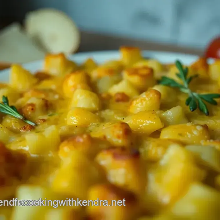 Gratin de Chou-Fleur Savoureux Aux Fromages