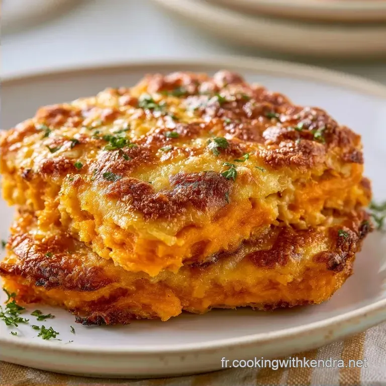 Gratin De Patate Douce Cr&eacute;meux