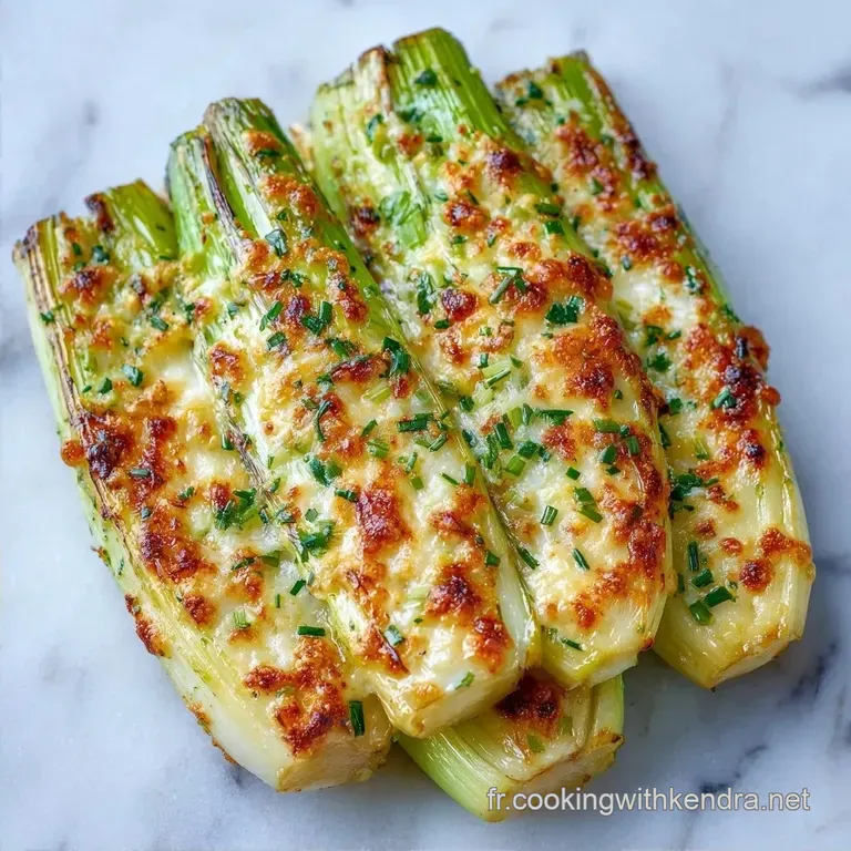 Gratin De Poireaux: L&eacute;ger Et Fondant