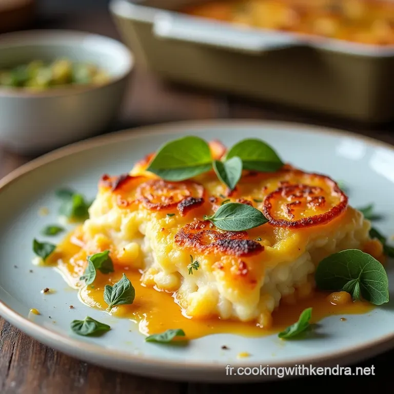 Le Gratin de P&acirc;tes Jardin dHiver Cr&eacute;meux Croustillant et Plein de Saveurs