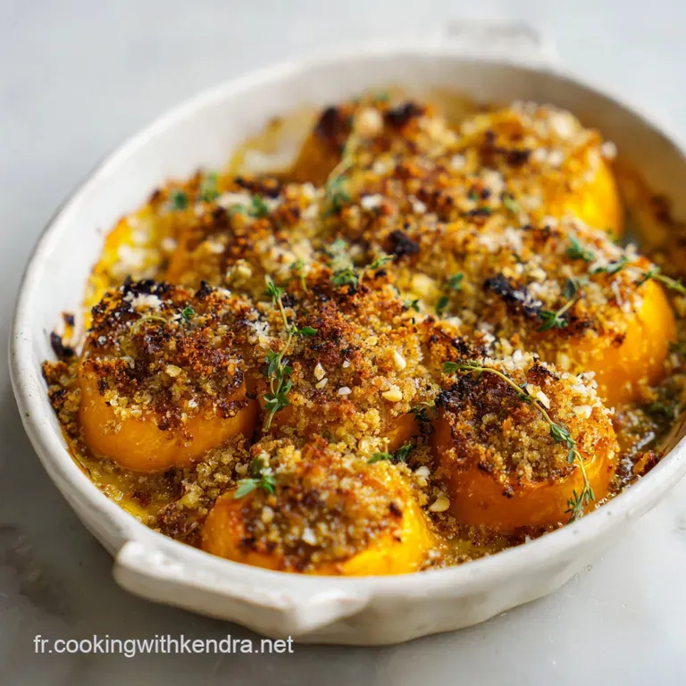 Id&eacute;e de Recette V&eacute;g&eacute;tarienne Hiver Gratin Potiron