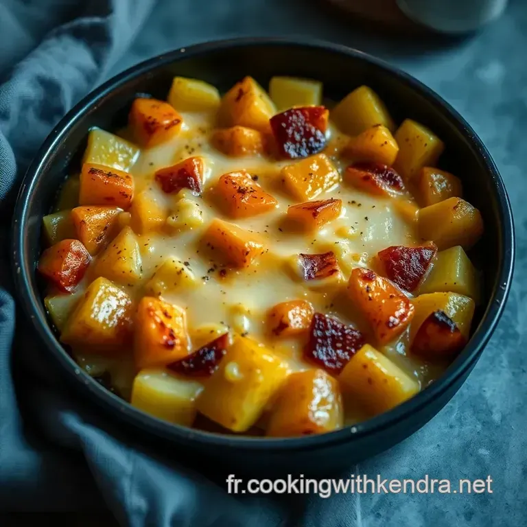 Gratin Savoyard De Pommes De Terre &Agrave; La Raclette presentation