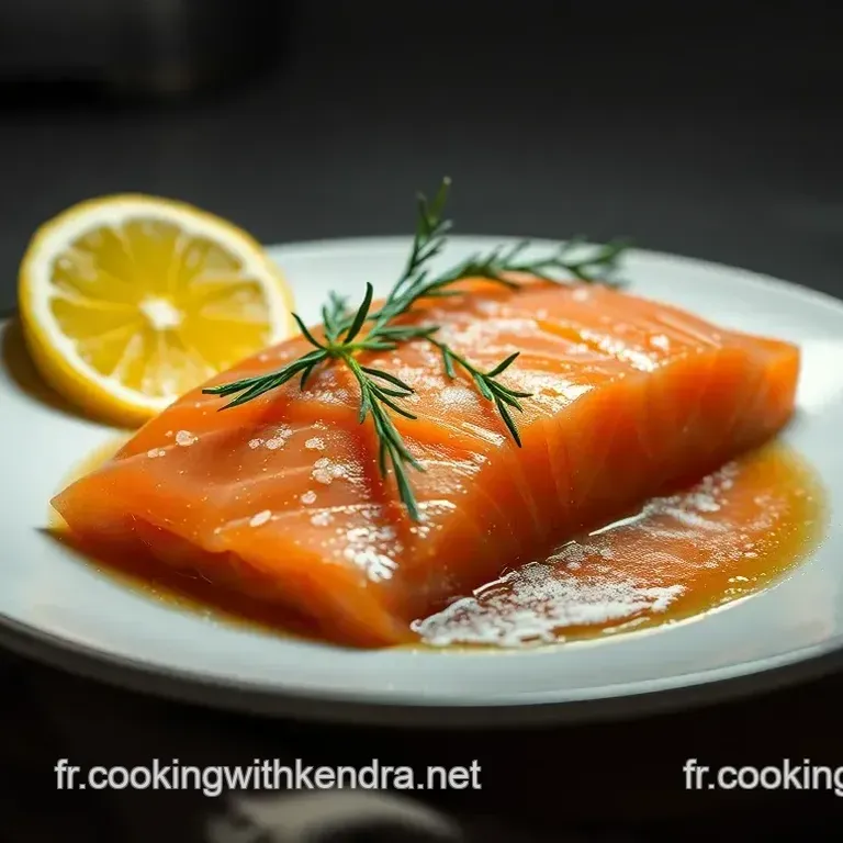 Gravlax de Saumon Fa&ccedil;on Chef &Eacute;toil&eacute;